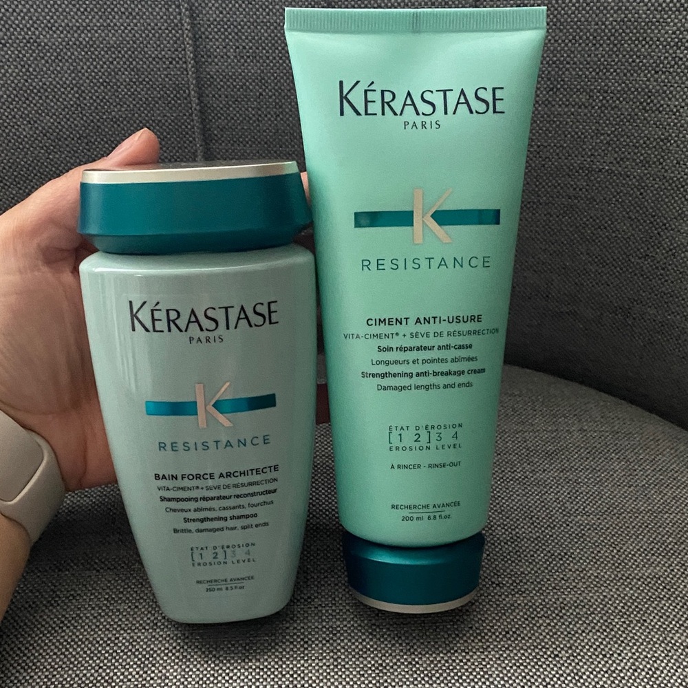 Kerastase Strengthing Shampoo & Conditioner